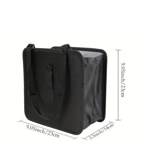 Basurero para coche plegable e impermeable con bolsa de gran capacidad 7