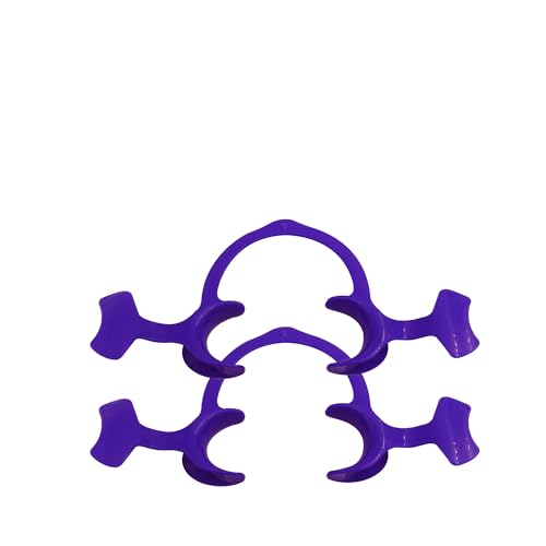 Image of Dentosmile Flexi Eco Cheek Retractors Mouth Opener with Wings in Purple Colour - Large (2)