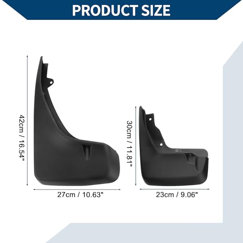 Image of Mud Flaps Splash Guards W /Mount Accessories for Land Rover Freelander 2 2007-2015 Front Rear Mud Guards 1 Set