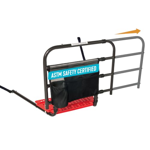 Stander EZ Adjust Bed Rail, Adjustable Senior Bedrail and...