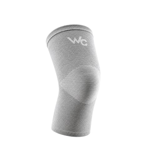 Image of Wonder Care 2-Pack Bamboo Knee Compression Sleeve for Men and Women, Compression Knee Sleeve for Running, Volleyball, Gym Weightlifting Made from Bamboo Yarn, Perfect Knee Brace for Knee Pain and Enhanced Comfort - 1 Pair