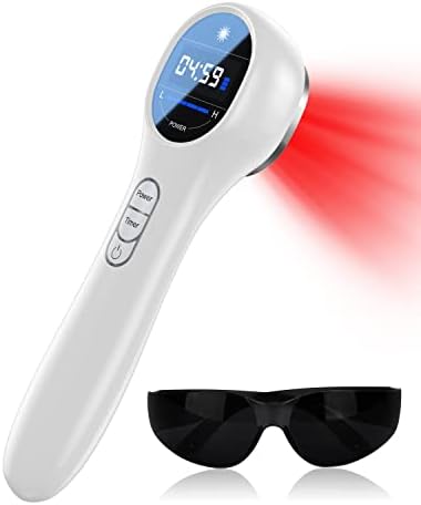 Holsn Red Light Therapy Device, Near Infrared Light Therapy for Pain Relief, Joint, Muscle & Tissue, Red Light Therapy for Body 14pcs x 650nm + 3pcs x 808nm