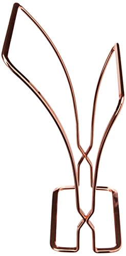 Porta Toalha de Bancada Duplo Rose Gold
