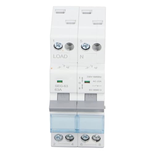SUNGOOYUE Interruptor Aislador de CC 230V 63A 2P Interruptor Aislador de Energía Confiable para Sistemas de Comunicación del Solar