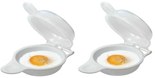 Comparison: How To Make The Best Microwave Scrambled Eggs 7 Trenton Gifts Microwave Egg Cooker/Poacher, Easy Scrambled Omelet Maker, Breakfast Cookware. Set of 2
