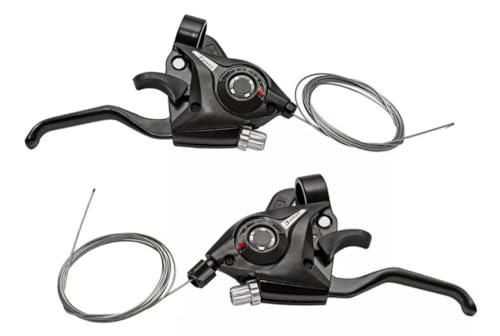 Kit 21 Marchas Bicicleta Pedivela Cambios Rapidfire Gta