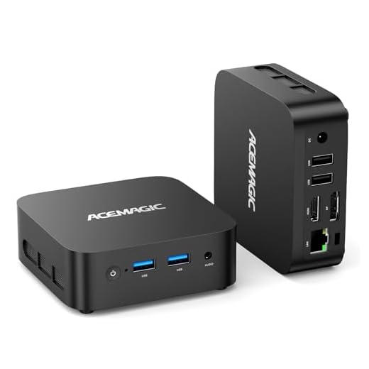 ACEMAGICIAN Vista V1 Mini PC 16Go DDR4 1To SSD, Шin11 Pro Ιntel Alder Lake-N97(jusqu'à 3,6 GHz), Micro Ordinateur de Bureau | HDMI + DP | USB3.2