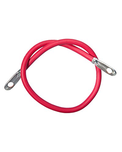 Sierra BC88523 Battery Cable With Terminals - 2' Red, 4 Gauge