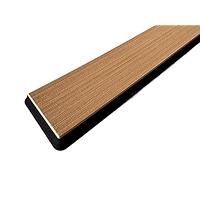 Next Level Inc SeaDek Bolster Pad 3M Adhesive Backing | Fishing/Boating Tools | Marine Coaming Bolster | Cool Gray Over Black Embossed