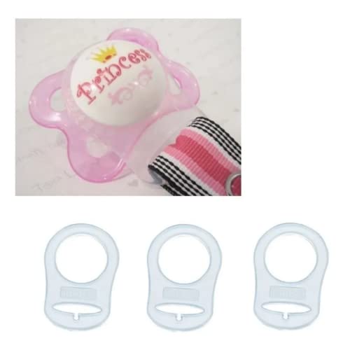 Kit Adaptador de Chupeta Sem Alça 3 pcs