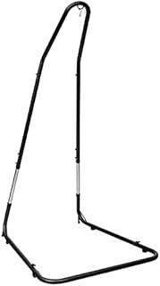 CASART. Hammock Stand Solid Steel Construction Arc Hammock Stand for Hammock Chairs and Swings, Height Adjust from 195cm to 235cm