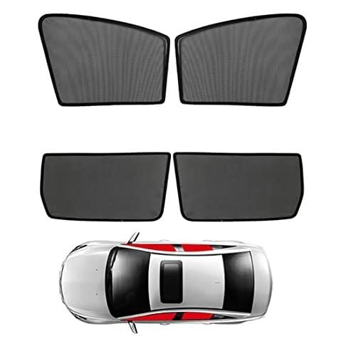 Tendina parasole per finestrino auto per bambini parasole per finestrino laterale e posteriore per Classe C W203 2000-2007 con protezione UV magnetica Tendine(4pcs)