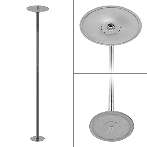 ML-Design professionele paaldanspaal 45mm, zilver, 2,35 tot 2,74 m in hoogte verstelbaar, gemaakt van staal, belastbaar… - Afbeelding 3