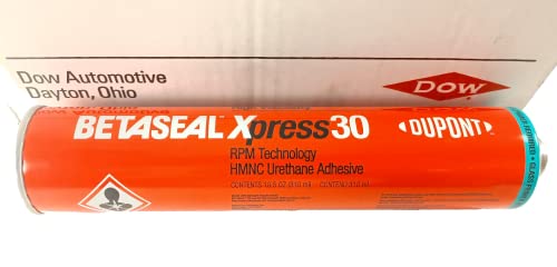 Betaseal Xpress 30 Advanced-Cure Auto Glass Urethane, Adhesive Sealant 10 Tubes (Case Pack With 4.2Oz Bottle Of Primer) #TOP3