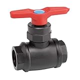 Valvula Esfera Ppfv Hh 3/4 Jimten 52002 - Válvula esfera polipropileno hembra-hembra 3/4\" rosca gas