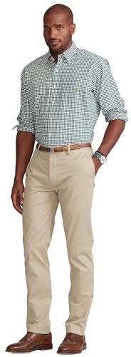 POLO RALPH LAUREN Men's Big and Tall Long Sleeve Button Down Oxford Shirt3