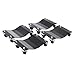 Pentagon Tools 5060 Tire Skates 4 Tire Wheel Car Dolly Ball Bearings Skate Makes Moving A Car Easy, 12" (Pack of 4) Rated at 6000lbs.