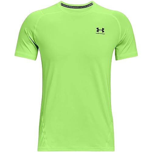 Image of Under Armour Men's UA HG Armour Comp SS Short Sleeve Functional Shirt Quick Dry T-Shirt with Compression Fit