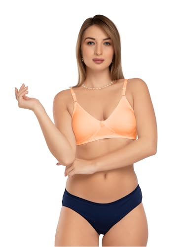 Image of Daisy DEE Women's Cotton Seamless Non-Padded Non-Wired Full Coverage T-Shirt Bra NLBLA