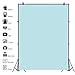 Renaiss 4x6ft Ice Blue Backdrop for Photoshoot Portrait Solid Color Monochrome Light Baby Blue Screen Photography Background Eggshell Blue Baby Shower Wedding Birthday Party Decor Photo Booth Props