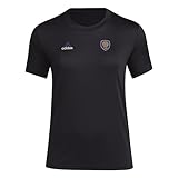 adidas Women's MLS Short Sleeve T-Shirt, Black/Orlando City SC, X-Small
