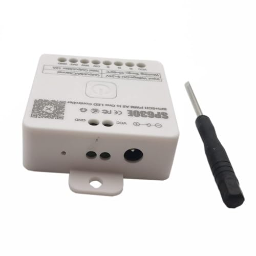 Image of Jackal RGBW LED Strip Controller SP634E, Smart App Control RGB /RGBW LED DC 5-24V for Strip Lights, Music Sync & Color Changing Light