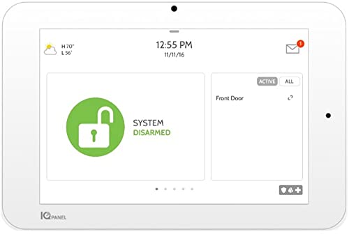 Qolsys QS9201-1208-840 IQ Panel 2 Plus Verizon LTE PowerG S-Line 319.5 MHz