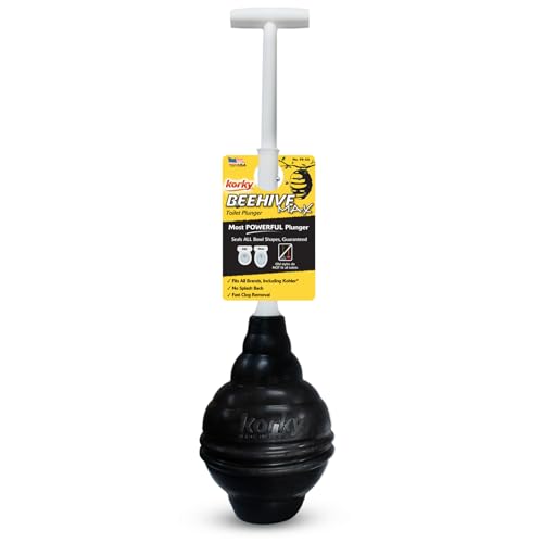Korky BeehiveMAX Heavy Duty Toilet Plunger