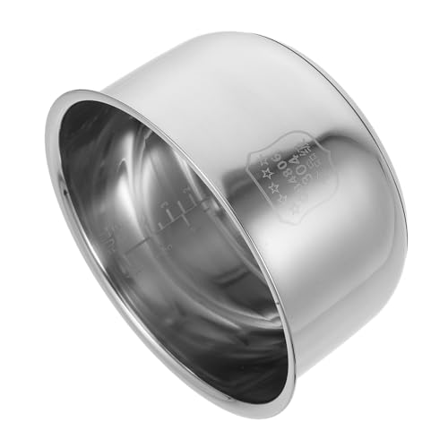 TOBBOMEY Olla Inoxidable para Arrocera Eléctrica Compatible con Múltiples Distribución Uniforme del Calor Limpieza para Cocina y Profesional