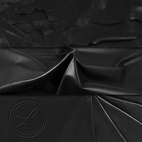 Mens Classic Button-Up Genuine Lambskin Leather 3/4 Lenght Car Coat Jacket3