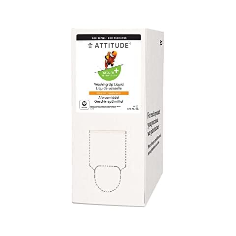 ATTITUDE Citrus Zest Washing Up Liquid Refill Cover