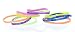 Rubber Thin Inspirational Bracelets (12 Pack) 7 1/2". Rubber.