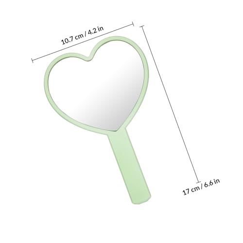 Miroir de poche cœur SEWACC compact et résistant pour ne plus manquer de miroir