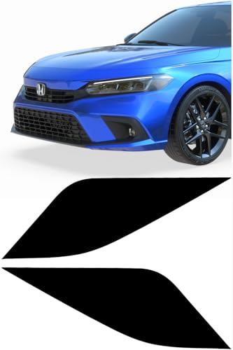 Amber Delete Headlight Tint Compatible with 2022-2025 Honda Civic
