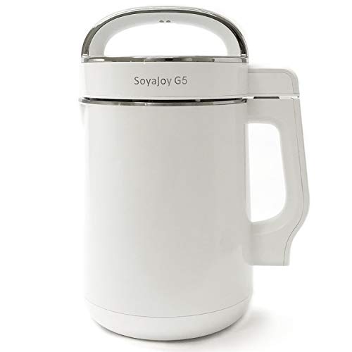 SoyaJoy G5 Advanced Soy Milk Maker & Soup Maker Food Processor for Soup Nut Milk Maker Almond Milk Maker Grinding and Cooking Machine 2020 New Model Stainless Steel LED Display (1.6 L)