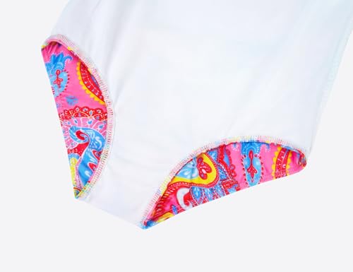 Image of Girls Swimsuits One-Piece Bathing Suits Multicolor Kids Sport Summer Beach Swimwear for 2-10 Years Old