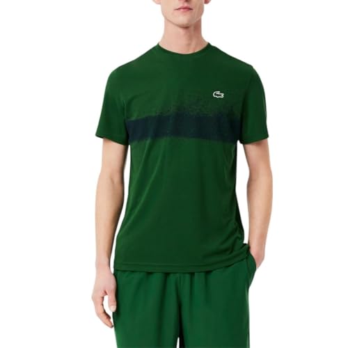 La Mejor Selección de Lacoste Natural para comprar online. 48 Lacoste Novak Djokovic - Playera Deportiva para Hombre, Verde, Azul Marino, Large