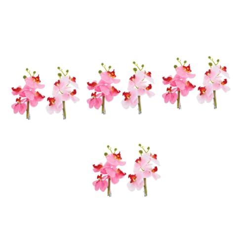 Pinces à cheveux mariage en fleurs artificielles pour coiffure de mariée chic et demoiselles d'honneur