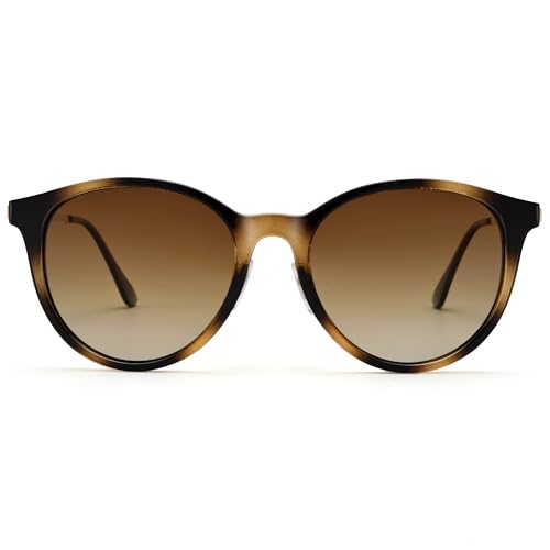 Pro Acme Polarized Sunglasses for Women Men - Vintage Round Classic Sun Glasses - Retro Trendy Style UV4004