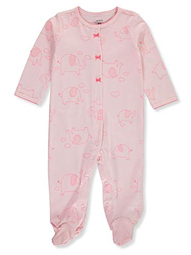 Pyjama Carter's baby 9 mois rose motif éléphant cadeau naissance