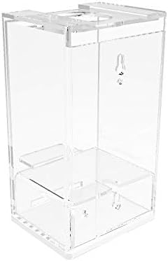 FixtureDisplays® Tabletop Wall Mounted Acrylic Hand Sanitizer Dispenser Locked Secure Enclosure 119085 image 4