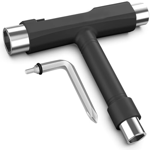 Coeweule Professional Skate Tools, All-in-One Multi-Function Portable Skateboard...