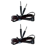 Disfrute de la libertad de movimiento con una longitud de cable de 120 cm. Seguro de usar debido a la protección contra el tacto de los contactos en el conector del electroestimulador.