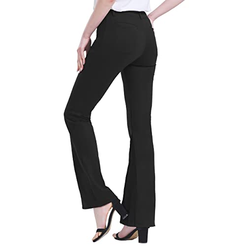 XELORNA Yogahose Damen Bootcut Anzughose Strechhose Gerades Bein Elegant...