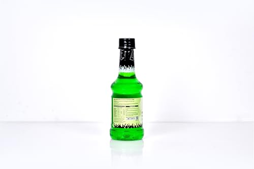 Image of Zone Green Apple flavoured syrup 300ml | Tangy Fruit Syrup | Pure Flavor for Mocktails, Cocktails, Lemonades, Iced Teas & More 12+ Flavours