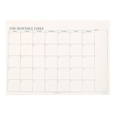 MEISO 60 Hojas Planificador Mensual 24.5x17.5 cm, Monthly Planner Rasgable, Planner Organizador Mensual sin Fecha, To Do List Sobremesa para Escuela Oficina Hogar | Ya disponible en tu tienda friki favorita! En mundofriki.es! MEISO 60 Hojas Planificador Mensual 24.5x17.5 cm, Monthly Planner Rasgable, Planner Organizador Mensual sin Fecha, To Do List Sobremesa para Escuela Oficina Hogar | Ya disponible en tu tienda friki favorita! En mundofriki.es!