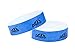 Produktbild J&R Armbänder, personalisierbar, aus Tyvek, Blau, 19 mm, 100 Stück