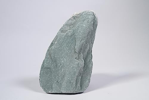 Image of LANDEN River Slate Stone Natural Rocks(18lbs, 3~9 inches,13pcs) for Aquariums, paludariums, Terrariums, Reptile, and Amphibian Enclosures Decorative of Stream's Caves and Caverns