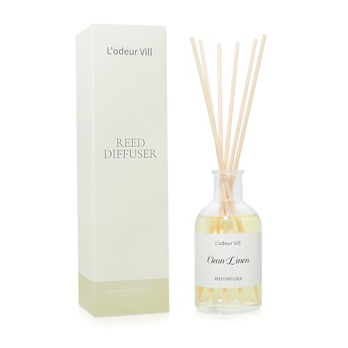 Difusor de varillas L'odeur Vill aroma Clean Linen 150ml miniatura 1