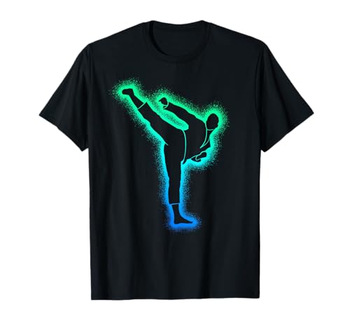 Taekwondo Artes Marciales Papá Hombres Niños Karate Camiseta